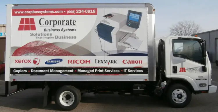 Corporate Business Systems Truck
