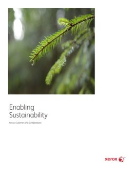 Enabling Sustainability, Xerox, Environment, Corporate Business Systems, Madison, WI, IL, Xerox, Canon, HP, Dealer, Reseller, Wisconsin, Illinois