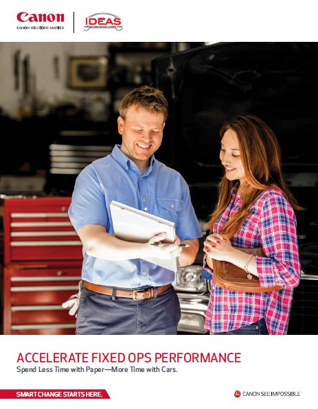 Canon, IDEAS Brochure, Corporate Business Systems