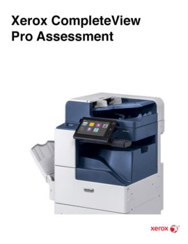 CompleteView Pro Assessment PDF, Xerox, Corporate Business Systems, Madison, WI, IL, Xerox, Canon, HP, Dealer, Reseller, Wisconsin, Illinois