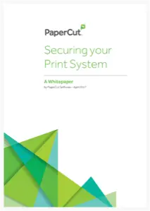 Papercut, Security, Corporate Business Systems